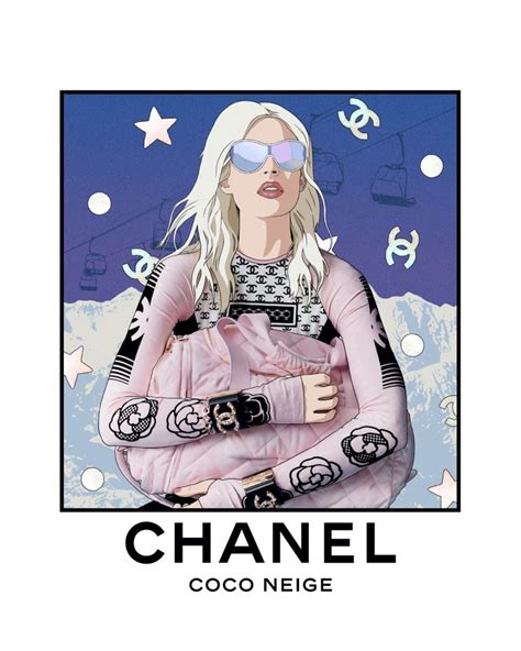 chanel snow outfit|Chanel Coco Neige 2022.23 Collection Photos .